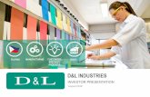 D&L INDUSTRIES · INVESTOR PRESENTATION August 2018 A-D&L INDUSTRIES is a Filipino company that makes customized, specialty ingredients for food and chemicals % Of Proforma 1H18 ...