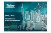 Smart Cities Soluciones de Movilidad Inteligente - dgt.es · Vivimos en un mundo hiperconectado La inteligencia es la clave Data Inteligencia Información 2010 1,8 mill petabytes