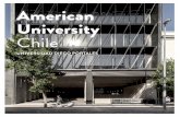 American University Chile - Internacional UDPinternacional.udp.cl/wp-content/uploads/2017/05/folleto-american... · Ediﬁcio Aulario UDP udp.cl American University Chile American
