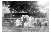 In front of original log house, 8x10 - FL-GenWeb Project ...fl-genweb.org/gadsden/HousePhotos/WalshWaltLogHouse1897.pdf · Walt and Mary Catherine Walsh in front of their original