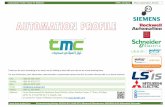 Automation Profile- #TMC Company #Your Automation Partner ... · Integration between control system (PLC, SCADA or HMI) and drives through soft connection or electrical signal connection.
