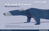 AS and A Level Business - Pearson qualifications Level/Business... · AS and A Level Business Getting Started Guide Pearson Edexcel Level 3 Advanced GCE in Business (9BS0) ... rnal