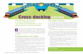 Cross-docking enxuto - IMAM · posicionados nas portas corretas e nas horas certas, resolver os proble-mas de equipamentos e coordenar os caminhões que entram e saem para que sejam