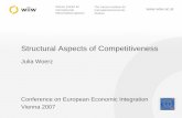 Structural Aspects of Competitiveness - Startseite6f34fd8e-6018-42b6-b360-744e567ca3a1/... · TIG2 11.8 29.6 43.7 62.6 61.2 13.2 in % of total exports Economic Structure Export Structure