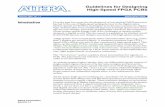 AN 315: Guidelines for Designing High-Speed FPGA PCBs · Altera Corporation 1 AN-315-1.1 Preliminary Application Note Guidelines for Designing High-Speed FPGA PCBs Introduction Over