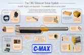 The CM2 Sidescan Sonar System - cmaxsonar.com · The CM2 Sidescan Sonar System The towfish includes a tumble-free mechanism to help prevent loss. If the towfish becomes obstructed