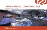 INCLUSIVE INNOVATION - Innovation Policy Platform · Immelt, Govindarajan, and Trimble, 2009). This paper provides a conceptual framework on inclusive innovation, with the aim of