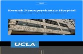 Resnick Neuropsychiatric Hospital - UCLA Health · Resnick Neuropsychiatric Hospital at UCLA is a part of UCLA Health, a world- renowned, nonprofit academic medical center located
