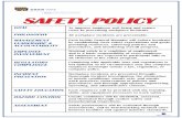 Heico Wire Group Safety Policy Poster (insert logos) Wire Group Safety... · by establishing clear safety expectations and goals, providing resources, enforcing policies and procedures,
