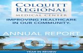 Colquitt Regional Medical Center 2013 Annual Report · 2 Colquitt Regional Medical Center 2013 Annual Report Colquitt ... 4Colquitt Regional Medical Center 2013 Annual Report Colquitt
