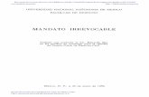 MANDATO IRREVOCABLE - Instituto de Investigaciones Jurídicashistorico.juridicas.unam.mx/publica/librev/rev/dernotmx/cont/24/... · 1.-CONCEPTO DE MANDATO El mandato, en el derecho