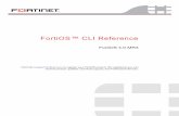 FortiOS™ CLI Reference - Fortinet Knowledge Basepub.kb.fortinet.com/ksmcontent/Fortinet-Public/current/...FortiOS CLI Reference FortiOS 4.0 MR3 Visit to register your FortiOS product.