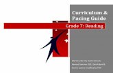Grade 7: Reading · Standard benchmark assessments along with project-based assessments and end of year SOL tests are administered to ... Grade 7: English ...