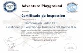 Certificado de inspeccion LH - .Certificado de Inspeccion Corporacion Ladea SRL Gestiones y Excursiones