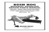 Sec 10 (Rear Mtd Blades) - Bush Hog · material handling repair parts manual model: rear mounted blades 20 series, 25 series, 35 series, 40 series, 50 series, 60 series, 70 series,