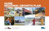 HUME REGIONAL GROWTH PLAN - planning.vic.gov.au · The Hume Region is located strategically along major national road and rail transport routes that provide key opportunities for