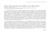 The Theology of Albrecht Ritschl - The Bavinck Institute · The Theology of Albrecht Ritschl accepted within Germany and outside of it, and the literature that has arisen, both for