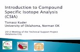 Tomasz Kuder University of Oklahoma, Norman OK · 2012 Meeting of the Technical Support Project Oklahoma City Tomasz Kuder University of Oklahoma, Norman OK