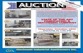 Surplus Equipment of a STATE OF THE ART FABRICATING ... · Plate Roll (2008), (4) Fanuc Arcmate 120 Dual & Single Robotic Welding Cells (2006), (3) 18’ X ... STATE OF THE ART FABRICATING