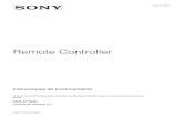 Remote Controller - Sony Global Headquarters · Operaciones con ASSIGN 4, ASSIGN 5 y ... Por ejemplo, los botones y controles para ajustar los colores de una cámara están agrupados