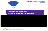 Implementing Every Child a Writer - Welcome to Digital ...dera.ioe.ac.uk/777/7/Implementing ECaW_Redacted.pdf · Every Child a Writer (ECaW) was first announced by Government ministers