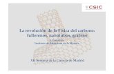 La revolución de la Física del carbono: fullerenos ... · H. Terrones, Phil. Trans. R. Soc. Lond. A 361, 2789 (2003)) ... de grafito formados en el proceso de calentamiento del