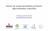 Câncer de mama hereditário no Brasil: oportunidades e desafiosbvsms.saude.gov.br/bvs/publicacoes/inca/cancer_de_mama_hereditario... · contralateral breast cancer in BRCA1/2 carriers