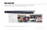 BlackHawk for MAC Software User Guide - Supercircuits · BlackHawk for MAC Software User Guide. Products: BLK-DH2 Series and BLK-HD Series DVRs Please read this manual before using