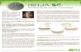 Bioinsecticida de alta tecnología - oba.mxoba.mx/wp-content/uploads/2017/06/ninja-sc.pdf · nematodos benéficos que atacan a las larvas de los insectos plaga. Se utiliza como control