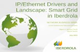 IP/Ethernet Drivers and Landscape: Smart Grid in Iberdrola · IP/Ethernet Drivers and Landscape: Smart Grid in Iberdrola NETWORK BUSINESS SPAIN Control Systems and Telecommunications