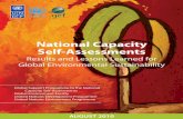 National Capacity Self-Assessments - Global Environment ... · National Capacity Self-Assessments ... ReSUMen eJeCUTIVo 14 1. ... , John Cherry, Eric Chu, Amrita Kumar, Cullen Naumoff,