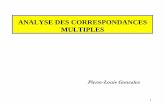 ANALYSE DES CORRESPONDANCES MULTIPLES - …maths.cnam.fr/IMG/pdf/ANALYSE_DES_CORRESPONDANCES_MULTIPLES-2012-2... · Lorsqu’il n’y a que deux variables qualitatives 1 ... la corrélation
