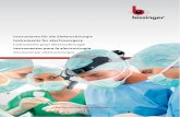 Instruments for electrosurgery - Bissinger Medizintechnik · Focus on better solutions Instrumente für die Elektrochirurgie Instruments for electrosurgery Instruments pour électrochirurgie