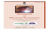HANDBOOK ON WELDING TECHNIQUES - Indian Railwayrdso.indianrailways.gov.in/works/uploads/File/Draft Handbook on... · WELDING TECHNIQUES END USER: Newly Recruited/ Promoted Welders