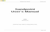 Sandpoint User’s Manual - nxp.com · Sandpoint User’s Manual Revision 1.01 Page 1 of 38 Sandpoint User’s Manual ... (IEEE P1386/Draft 2.0 04-Apr-1995) ... Current PowerPC evalua