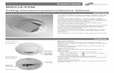 MWS3A-PRM Product Guide - CP Electronics Corporate · Overview The MWS3A-PRM microwave presence detector provides automatic control of lighting loads with optional manual control.