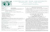 CHURCH OF THE ASCENSION - ascensionparishelmhurst.orgascensionparishelmhurst.org/wp-content/uploads/2018/05/RAscension... · Recaudación para la Parroquia. ... GRUPO DE ORACIÓN