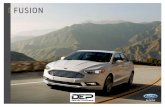 2018 Ford Fusion Brochure - cdn.dealereprocess.org · 2018 Fusion | ford.com V6 Sport. Ruby Red Metallic Tinted Clearcoat. Available equipment. 1Available feature. 2See owner’s