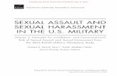 SEXUAL ASSAULT AND SEXUAL HARASSMENT IN THE U.S. … · Defense selected the RAND Corporation to provide a new and independent evalua-tion of sexual assault, sexual harassment, and