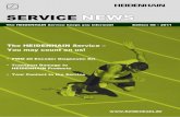 8 201102 ServiceNews en - HEIDENHAIN - CNC … of the PWM 20: - Diagnostics and adjustment of HEIDENHAIN encoders with absolute and incremental inter-faces - Mounting wizard for ExI,
