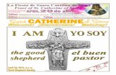 La Fiesta de Santa Catalina de Siena Feast of St ... · La Fiesta de Santa Catalina de Siena ... ¿Le gustaría solicitor una Misa para una intención es-pecial? ... “¡La misa