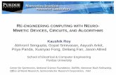 RE ENGINEERING COMPUTING WITH EURO DEVICES, C A · 14/09/2017 · RE-ENGINEERING COMPUTING WITH NEURO-MIMETIC DEVICES, CIRCUITS, AND ALGORITHMS Kaushik Roy Abhronil Sengupta, Gopal