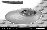 Shockproof CD Player AZ9015 AZ9214 AZ9225 - Philips · En caso de requerir servicio, dirijase al personal calificado. ... Mexico.....74–75 Philips product warranty for Australia.....76–77