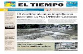 PUERTO LA CRUZ, Mart es3de ma yo de 2011 W W …media.eltiempo.com.ve/EL_TIEMPO_VE_web/25/diario/docs/... · tuco como fin de solicitarle a las au-toridades municipales la reparación
