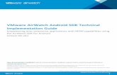 VMware AirWatch Android SDK Technical Implementation Guide · Author: AirWatch Created Date: 5/4/2018 3:09:20 PM