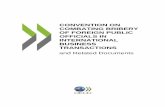 Convention on Combating Bribery of Foreign Public ... · convention on combating bribery of foreign public officials in international business transactions and related documents