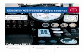 Canadian Well Construction Journalmedia.cade.ca.s3.amazonaws.com/2010_02_cwc_journal.pdf · Canadian Well Construction Journal The Official Publication of the Canadian Association
