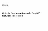 Guía de funcionamiento de EasyMP Network Projection · Funciones de EasyMP Network Projection 6 •Modo Presentación s"Proyectar sólo una presentación con diapositivas de PowerPoint