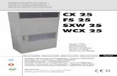 Manual de instalación y de mantenimiento CX 25 FS 25 SXW 25 …lh.airwell-res.com/sites/default/files/product_uploads/IOM_X_04_N... · caso de absorción. Descongelar con agua las