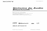 Sistema de Áudio Bluetooth - docs.sony.com · Ao conectar a qualquer outro dispositivo, leia o manual de instruções que acompanha o dispositivo para obter as instruções de segurança.